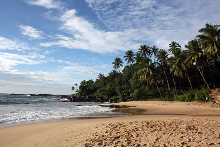 Tangalle, spiaggia.