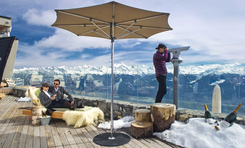 Crans Montana. Foto gentilmente concessa dall'Ufficio del Turismo.