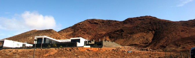 Tipico paesaggio di Lanzarote.