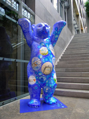L'orso è il simbolo di Berlino.
