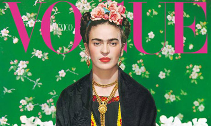 Frida Kahlo Vogue Mexico