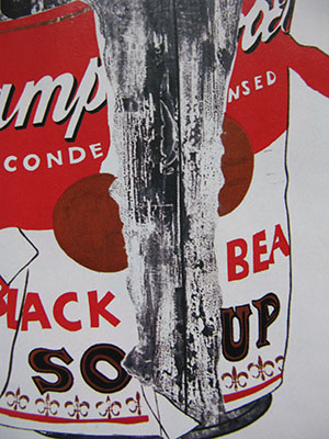 Arte 300 Andy Warhol Big torn Cambell's soup can 1962 IMG_0007
