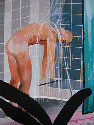 Arte 300 David Hockney Man in shower in Beverly Hills 1964 IMG_0008