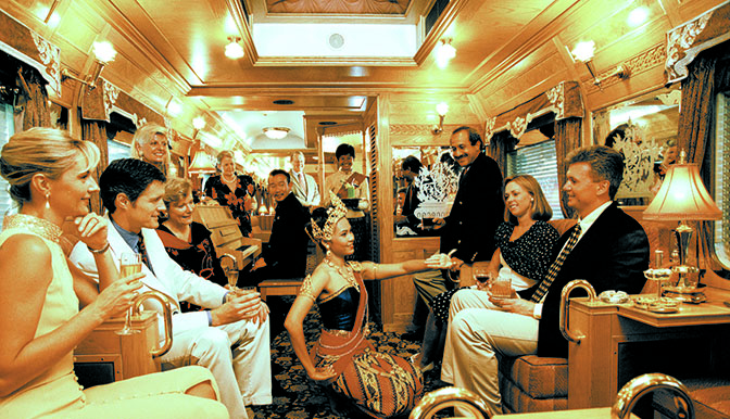 Treno 672 lusso trans Europe Express Company