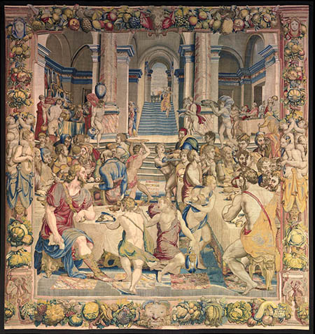 arte 450 12. Bronzino Convito di Giuseppe con i fratelli