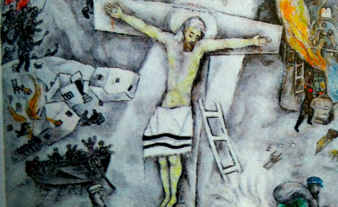 Arte Marcb Chagall Crocifissione bianca 1938