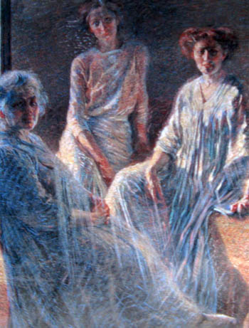 Arte Boccioni 350 particolare Tre donne 1909-19010