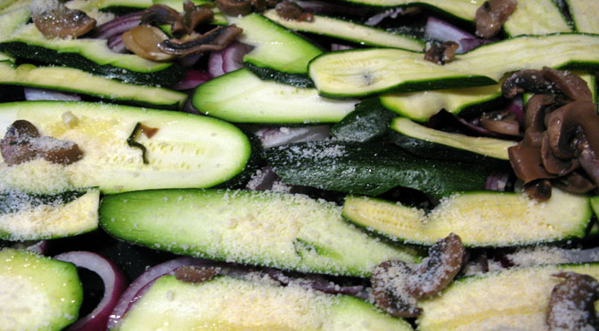 Cibo 672 zucchine vegetali verdure ricetta al forno h