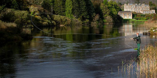 Iralanda 500 pesca lago castello Ballynahinch Castle