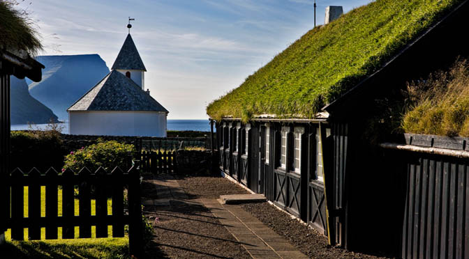 Isole Faroe 672 case verde