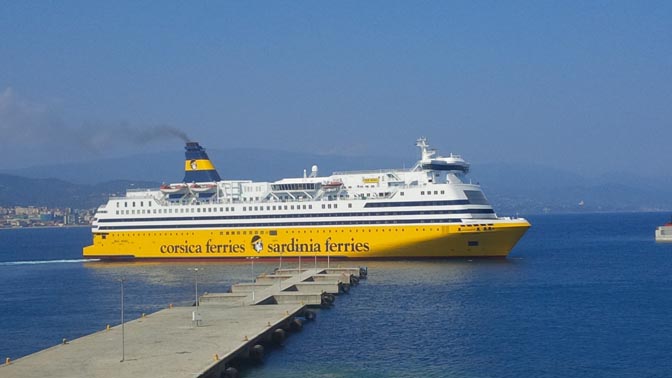 SARDENIA FERRIES CORSICA 672 TRAGHETTO