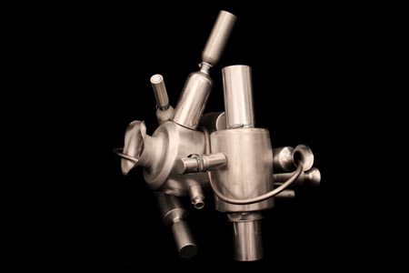 Arte 450 Pedraglio Small Pressure, 2013, alluminio, cm 65x75x60