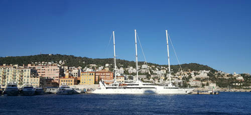 Nizza porto 500 nave barca vela tre alberi
