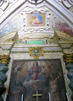 Osteno San Rocco altare