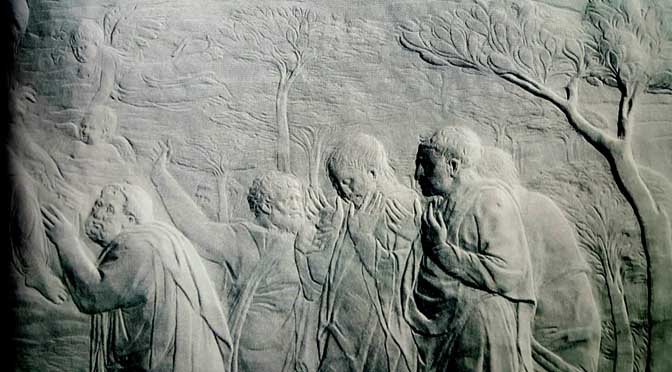 arte-donatello-672-ascensione-consegna-delle-chiavi-a-san-pietro-bassorilievo