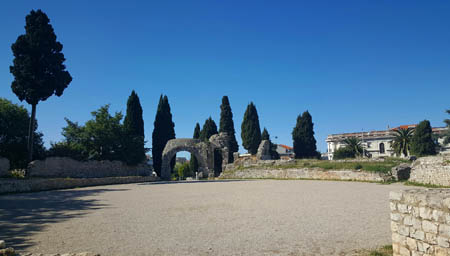 Nizza archeologia teatro rimano o