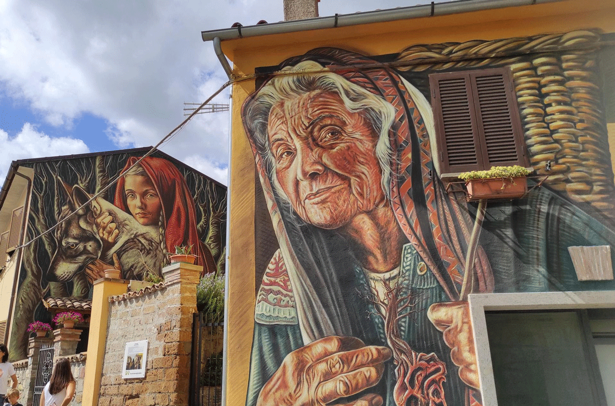 Pasqua da favola a Roma nel Viterbese – street Artist tutto al femminile –  DonneCultura