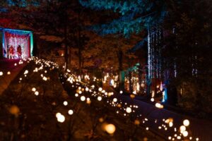 Merano luci castello