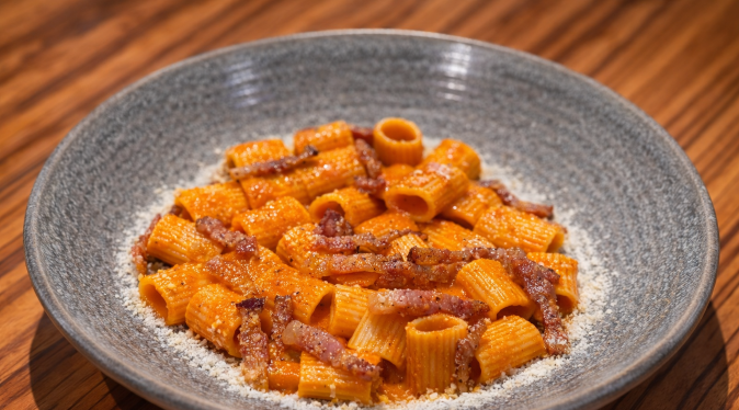 amatriciana pasta chef roma hotel